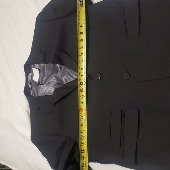 Perry Ellis Charcoal Men's Suit Jacket - Picture 13 of 15